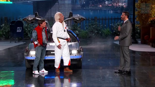 Les héros de Retour vers le futur chez Jimmy Kimmel