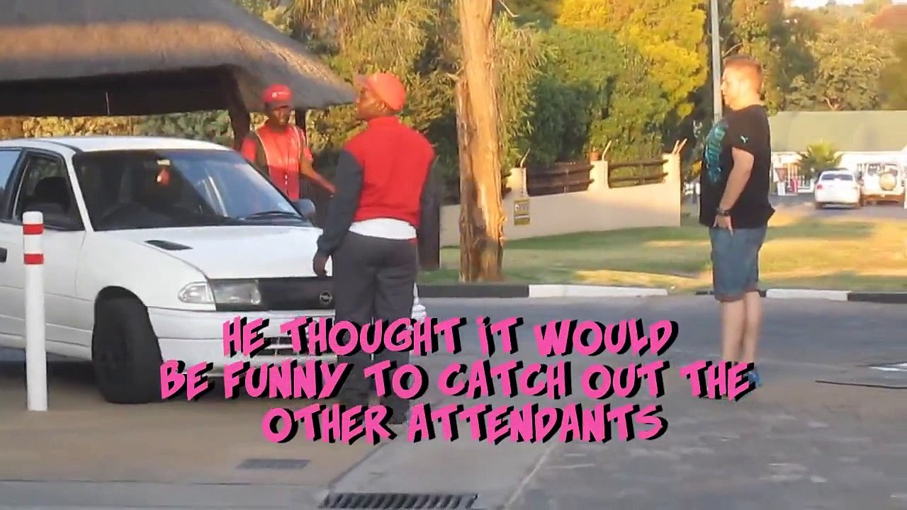 Funny snake prank in South Africa!