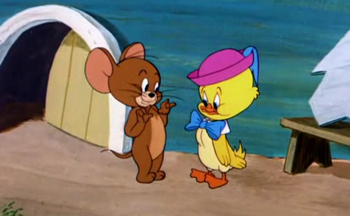Tom And Jerry Cartoon - Downhearted Duckling 1954 [HD 1080p]