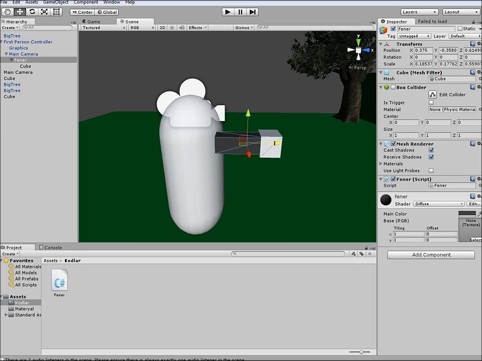 Unity 3d Ders | Korku Oyunu Fener Yapımı |