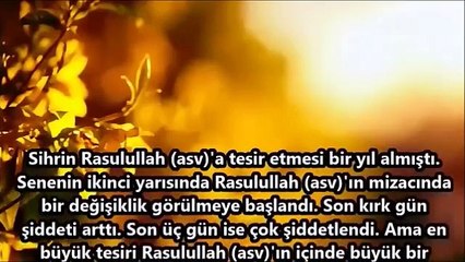 Hz. Muhammede Yapılan Büyü