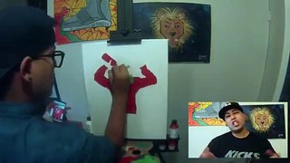 SiNTB Canvas Painting Timelapse!!
