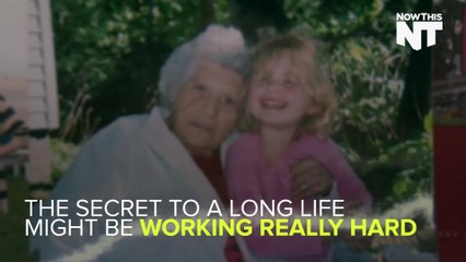 100-Year-Old Lady Works 11 Hours A Day, And Doesn't Plan On Stopping