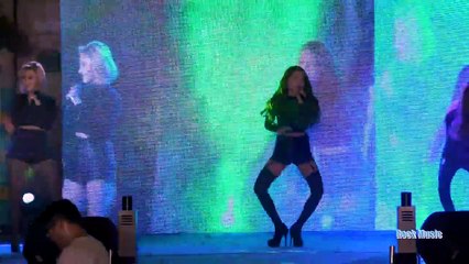 마마무 Mr.애매모호 직캠 MAMAMOO Fancam@20151016 Rock Music