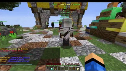 Minecraft mini-games #1 Team Skywars (Svenska)