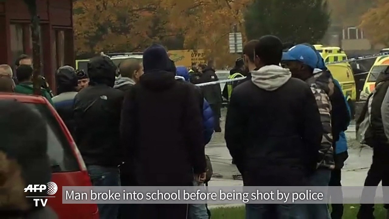 Two killed in sword attack on Sweden school