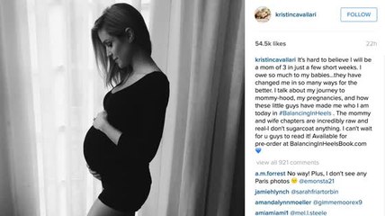 Kristin Cavallari Promotes Book Weeks Away From Her Third Baby