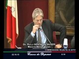 Roma - Dialogo politico intra-libico - Audizione Gentiloni (22.10.15)