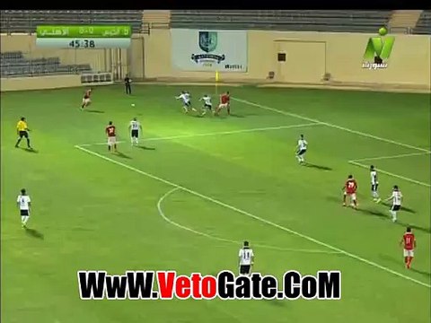 انطوى يهدر هدف محقق امام مرمى طلائع الجيش