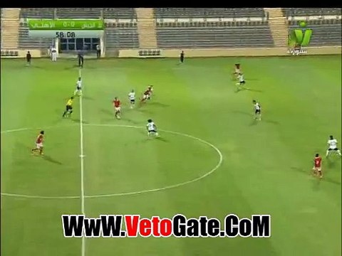 رمضان صبحى يهدر اخطر فرصه للاهلى امام طلائع الجيش