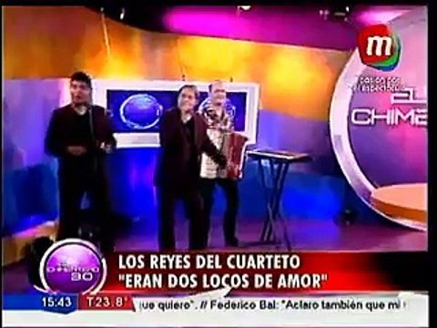 Los reyes del cuarteto eran dos locos de amor