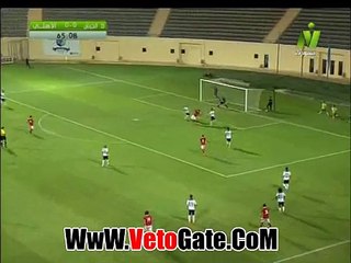 "الغاء"هدف لصالح الاهلى بشباك طلائع الجيش