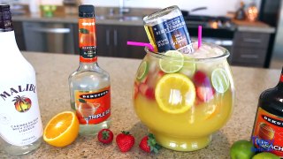 Tropical Fishbowl Margarita Tipsy Bartender