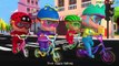 Five Little Babies Cycling On The Street  Videogyan 3D Rhymes  Baby Songs And Nursery Rhymes