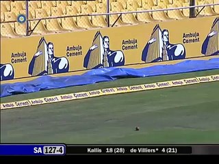 AB De villiers 200 against India.