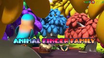 Wild Animals Finger Family 3D  Videogyan 3D Animation  Nursery Rhymes For Children