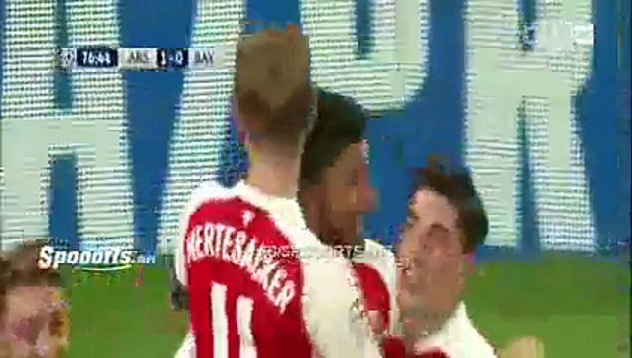 اهداف مباراة آرسنال 2-0 بايرن ميونيخ دوري أبطال أوروبا2015