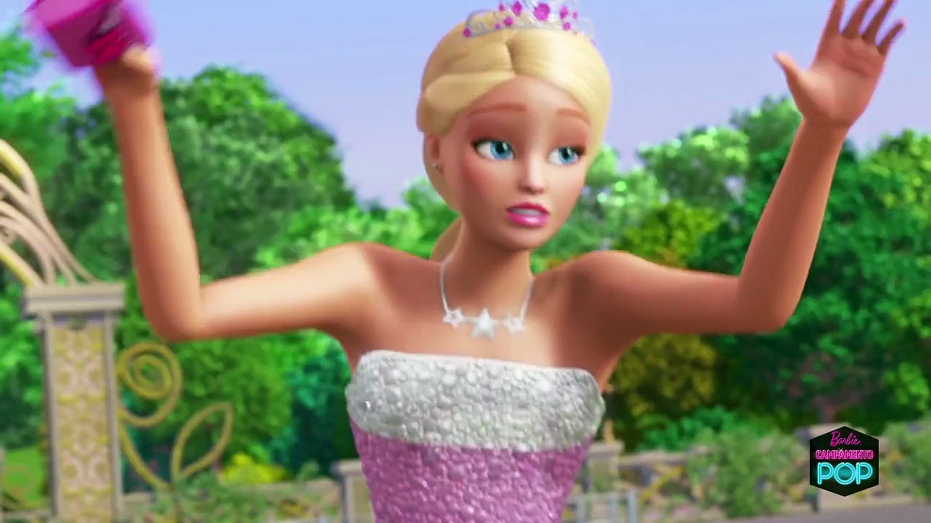 juegos de barbie campamento pop