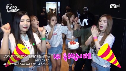 No.1 RED VELVET CONGRATULATIONS! Dumb Dumb 레드벨벳 1위 축하!! 150917