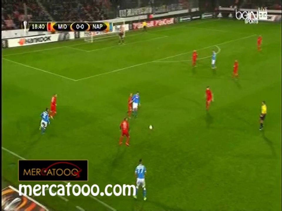 اهداف مباراة - متيولاند 1-4 نابولي