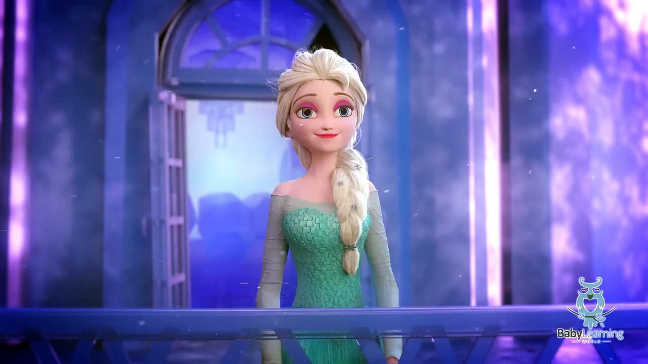 Elsa Rides a Unicorn for Twinkle, Twinkle Little Star: The FROZEN Version | Olaf Star