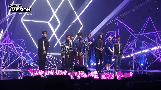 [MPD MISSION] M CONTDOWN Backstage of EXO