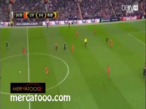 اهداف مباراة - ليفربول 1-1 روبين كازان