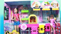 Barbie Pizzeria NEW Pizza Playset Play Doh Food Fun Day Barbie Baby Kids Frozen Anna