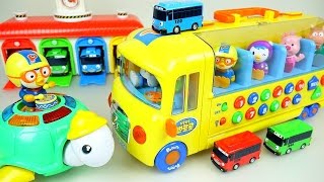 Pororo Bus Turtle & Tayo 뽀로로 타요 버스 거북이 장난감 Pororo Phone cars & T