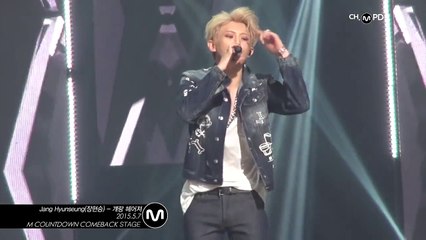 [MPD직캠] 장현승 직캠 걔랑 헤어져 Jang Hyunseung Fancam Mnet MCOUNTDOW 150507