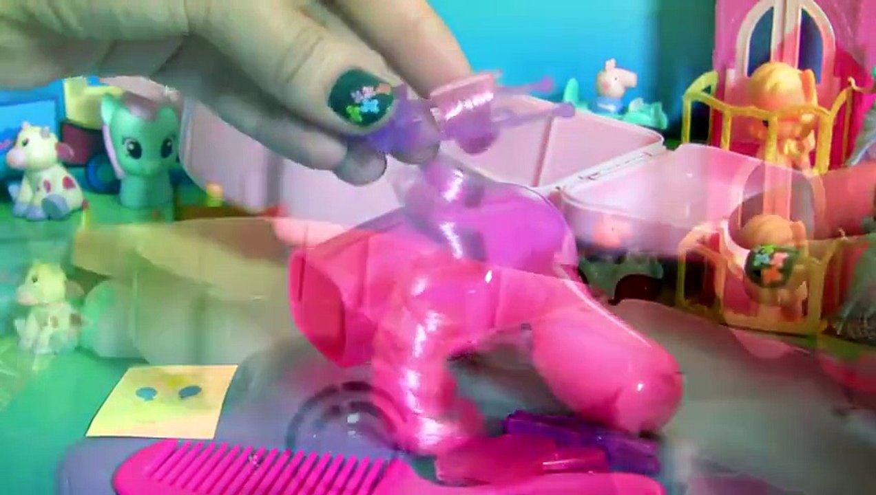 My Little Pony Pinkie Pie Hair Case Kinder Surprise Eggs   Maletín Mi Pequeño Pony Peinados