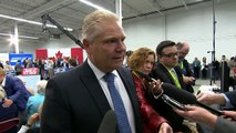 Doug Ford stumps for Harper during campaign event in the GTA