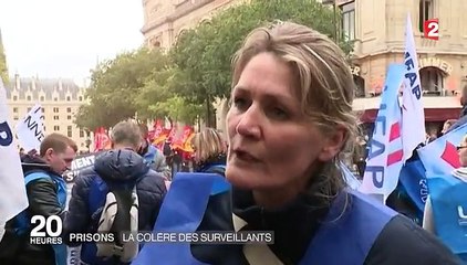 Les surveillants pénitentiaires en colère