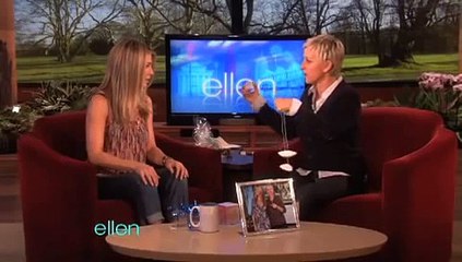 Jennifer Aniston Tests the Vibrating Bra