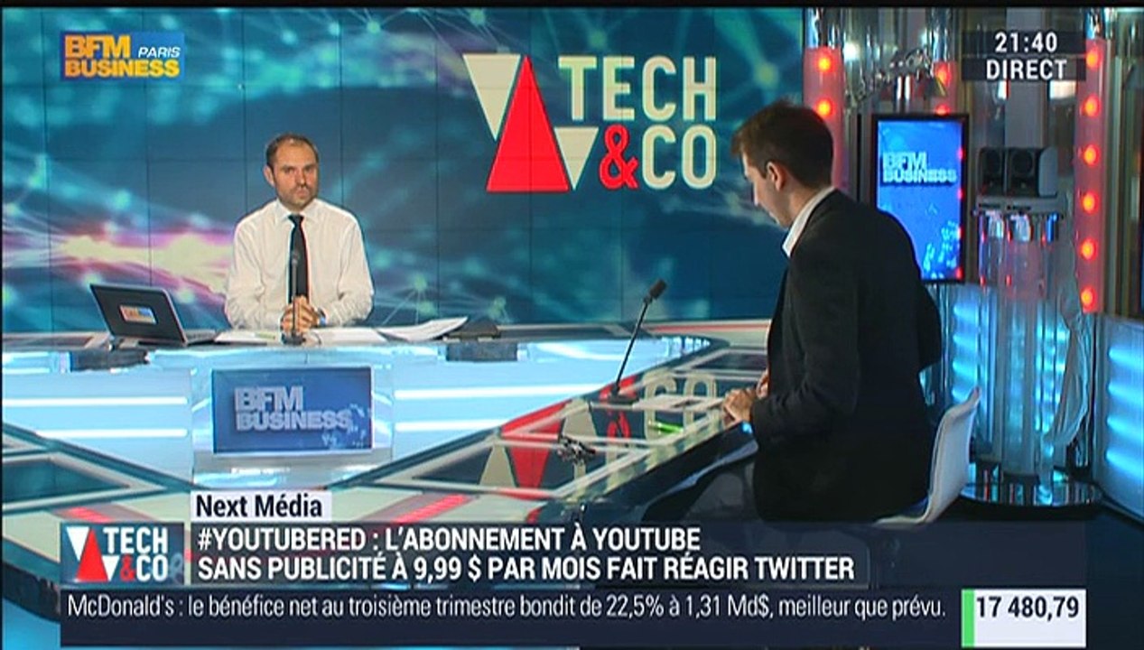 Le Hashtag du jour: 80 000 tweets sur YouTube Red, le nouvel abonnement payant de YouTube - 22/10