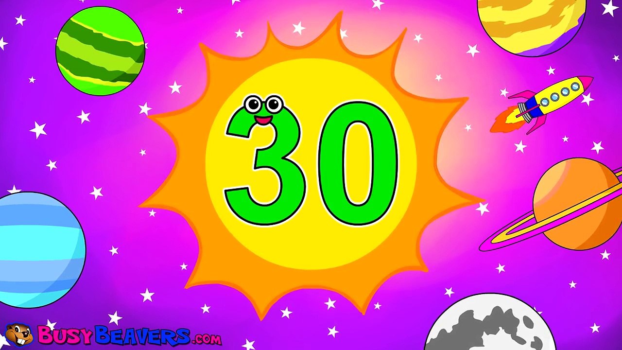 Princess 123s Sings to 30 | Kids Song, Learn Co...