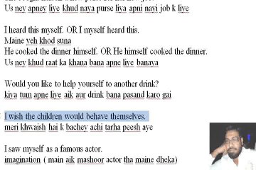 Grammar Lesson Five Reflexive Pronouns