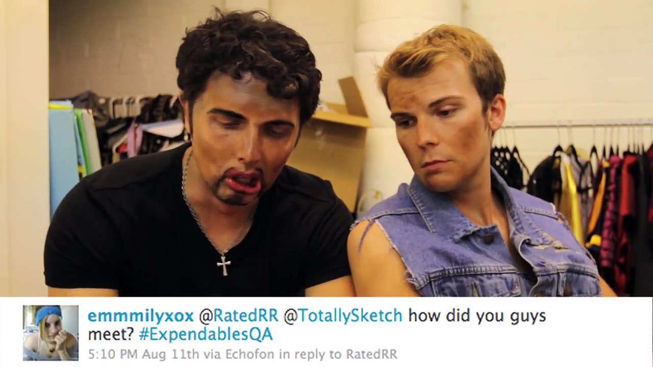 Expendables Q&A with Sylvester Stallone and Dolph Lundgren