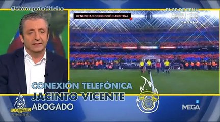 Jacinto Vicente: "Mi intención no es ganar el caso"
