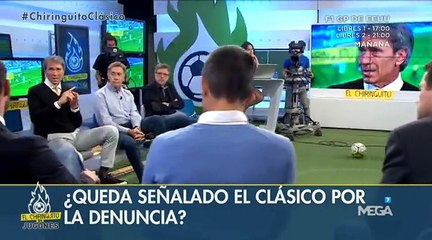 José Luis Sánchez: "Pase lo que pase, el Clásico ya está bajo sospecha"