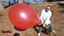 Giant 3ft Balloon Pop (in Slow Motion) Slow Mo Lab