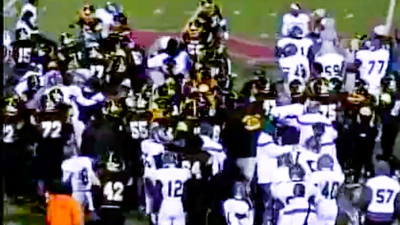 Detroit High School Football Game Turns Violent With Massive Brawl