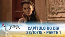 Assistir Novela A DONA SBT 22-10-2015 Capítulo 49 Parte 1 Online