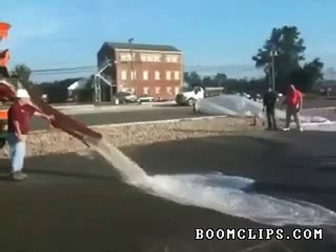 funny magic concrete absorb gallons of water