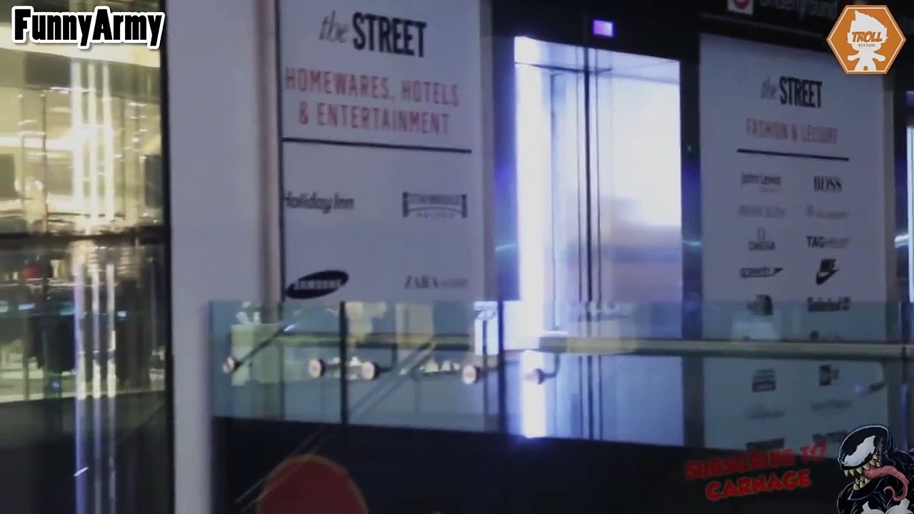 Zombie in an Elevator Prank Gone Wrong.