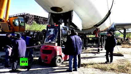 MH17 crash test simulation video: Il 86 plane cockpit hit with BUK missile
