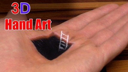 Hole in Hand Illusion! | A 3D Art Trick by Stefan Pabst