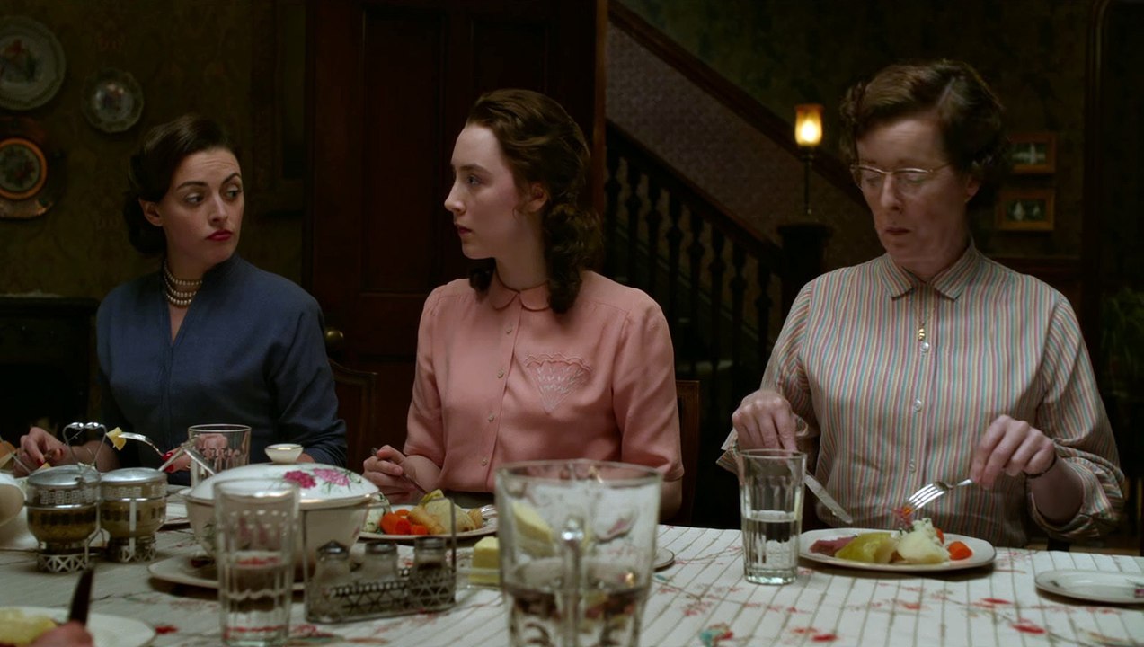 Brooklyn 2015 HD Movie Clip Suitable Dinner Conversation - Saoirse Ronan, Domhnall Gleeson