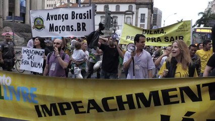 Manifestação pelo impeachment no Rio
