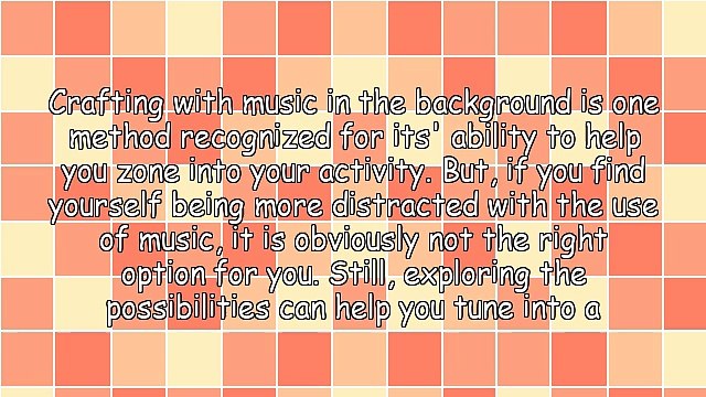 Art, Crafts And Work: Creating In Different Environments For New Inspiration